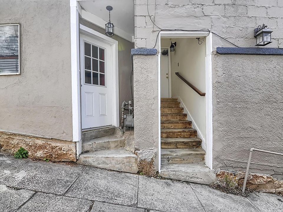 Side Entrance to Upstairs Unit