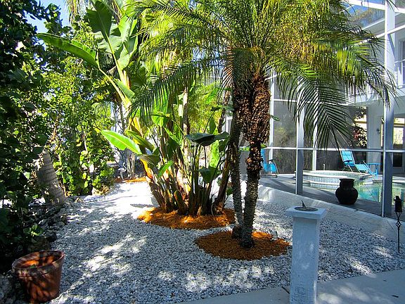Upgraded landscaping