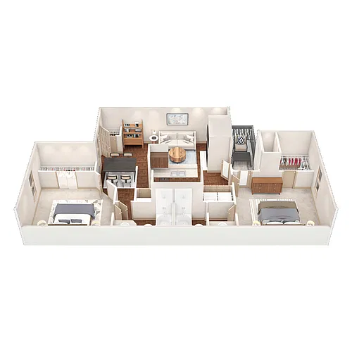 Floor plan Clark