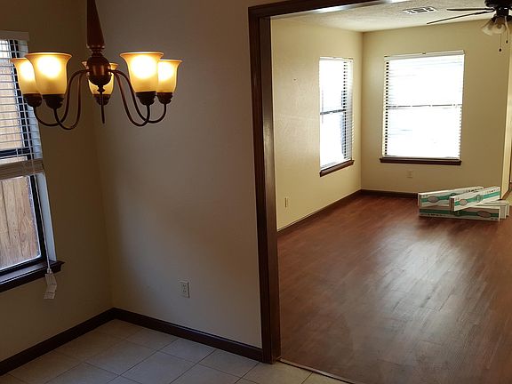 Dining room and living room