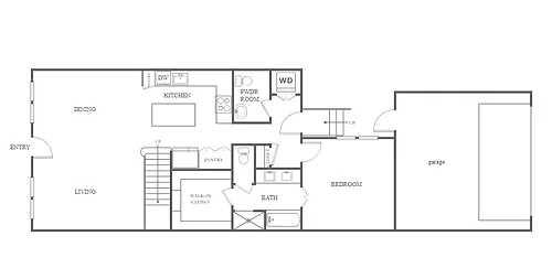 Floor plan TH3