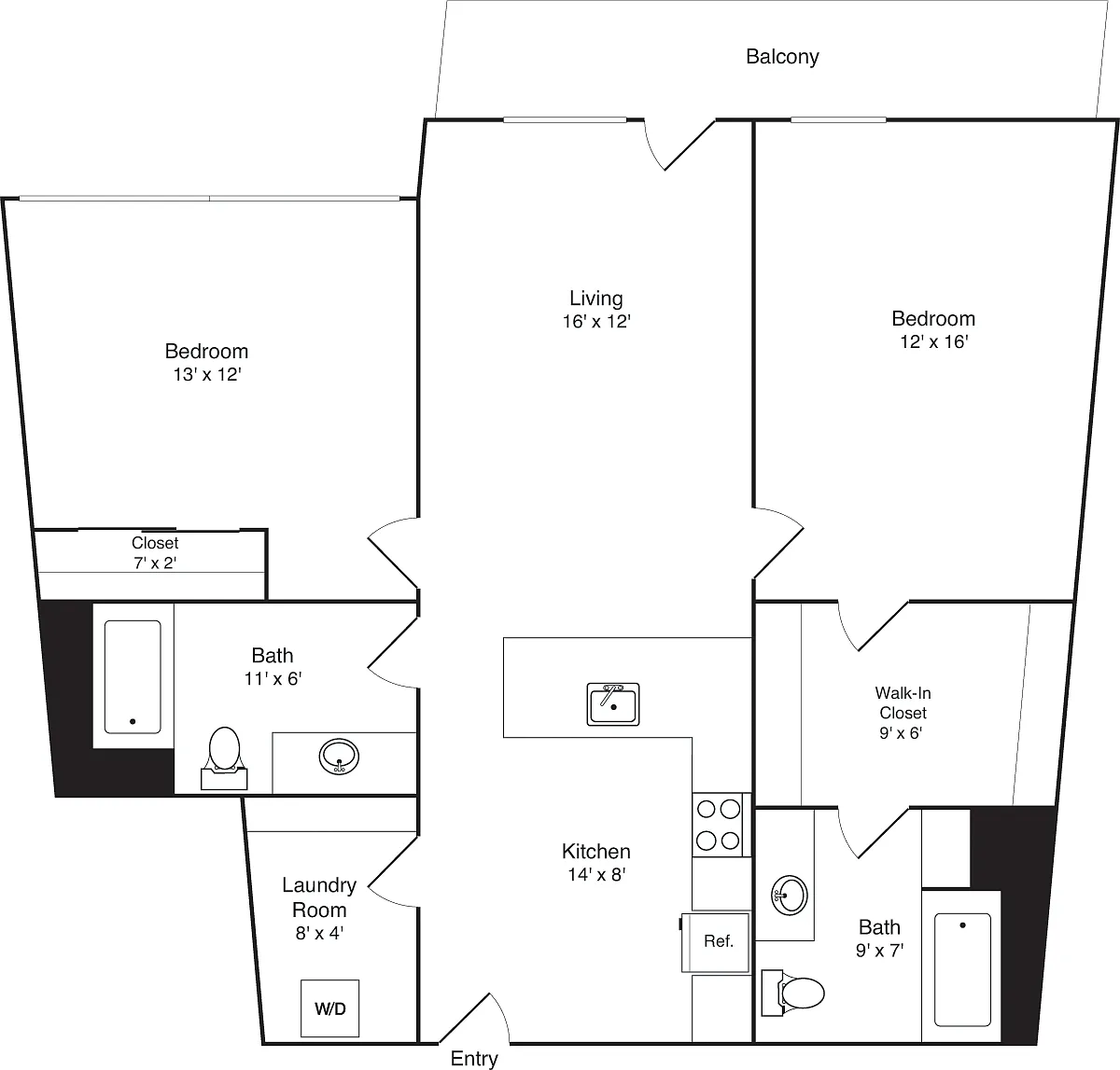 Floor plan B4