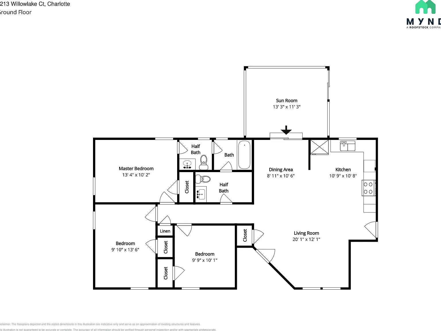3 bed, 1.5 bath, 1114 sqft, $1,775 — Photo 2