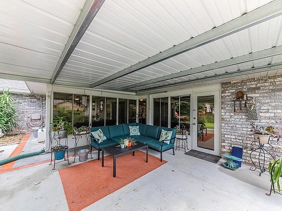 Back covered patio
