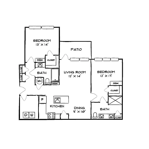 Floor plan Design 2A