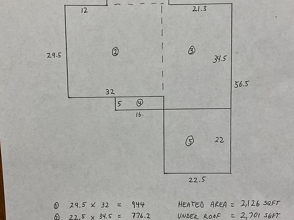 House dimensions