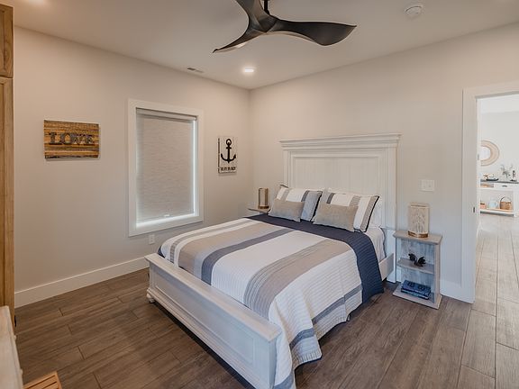 Primary bedroom with a queen-sized bed