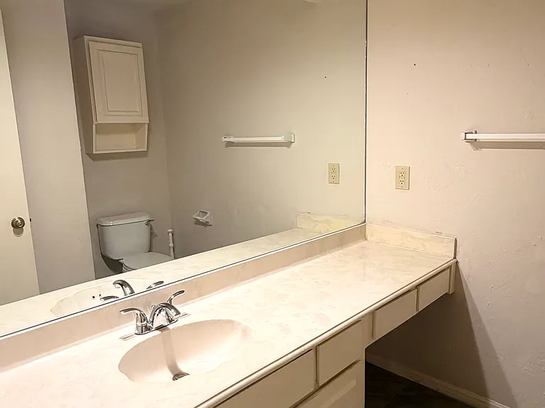 Half bathroom downstairs