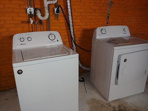 washer and dryer
