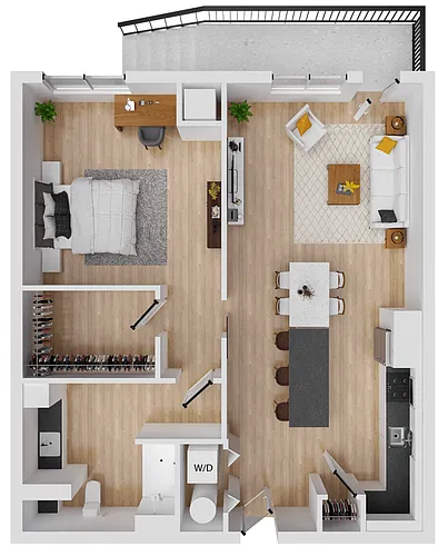 Floor plan Zeal 6