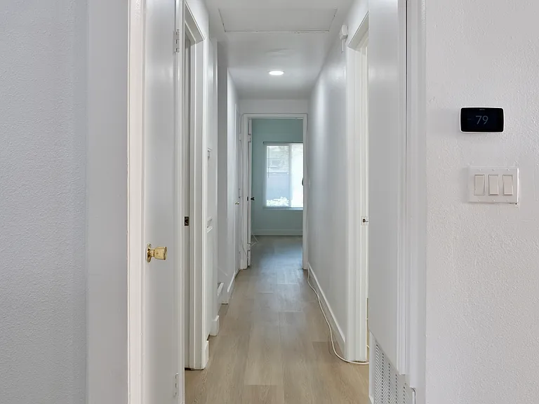 Downstairs hallway