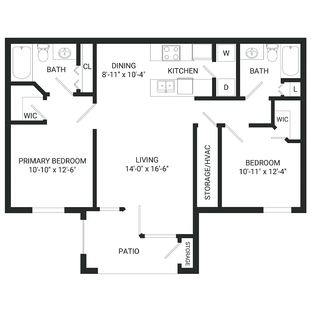 Floor plan The Palisade (Lower)