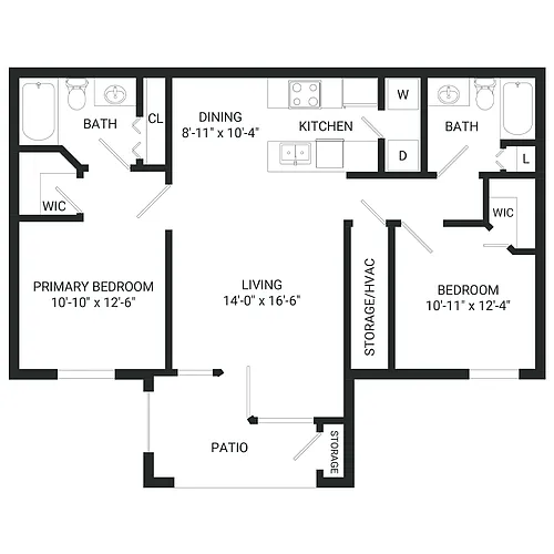 Floor plan The Palisade (Lower)