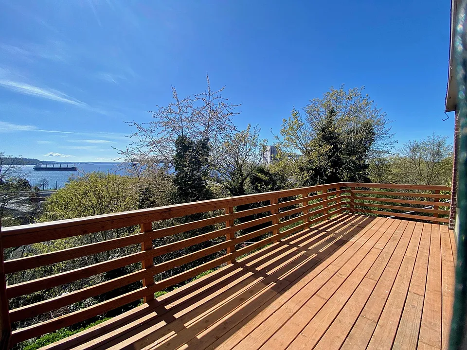 NW deck view