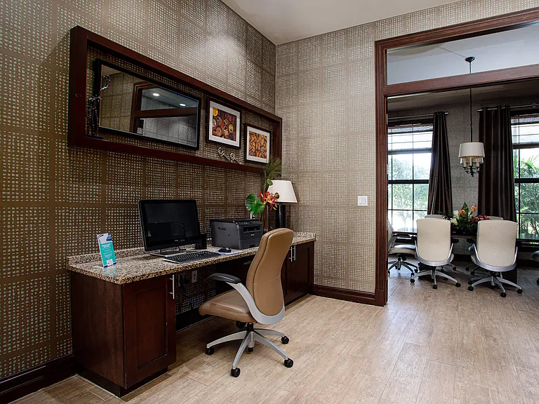 Business Center.