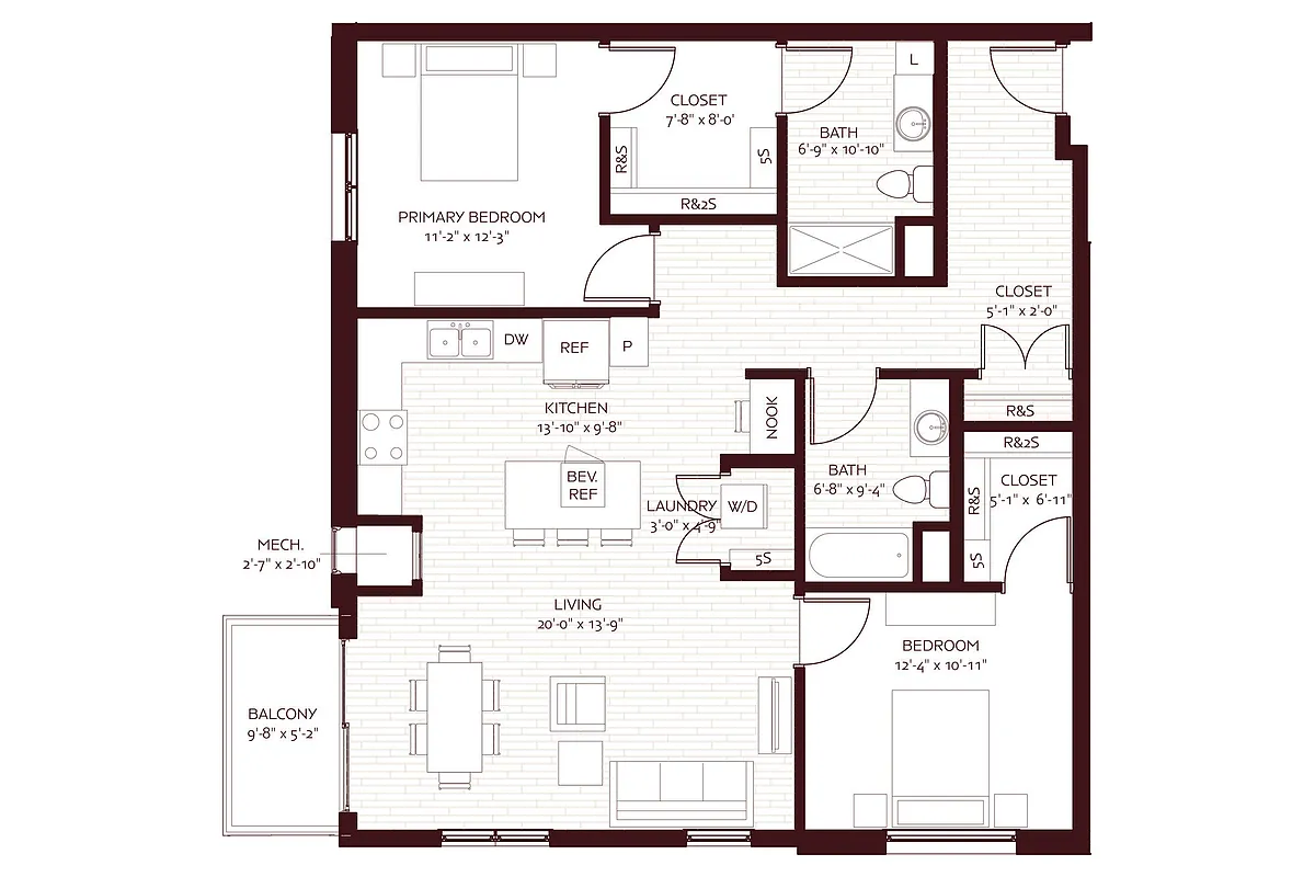 Floor plan Sicily