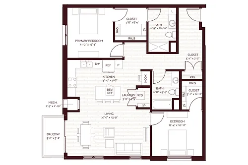 Floor plan Sicily