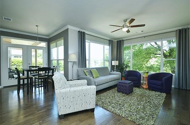 Clean and crisp, this happy home will have you at 'come in'! It is certain to delight your senses, for it's owners have touched nearly every part of it.