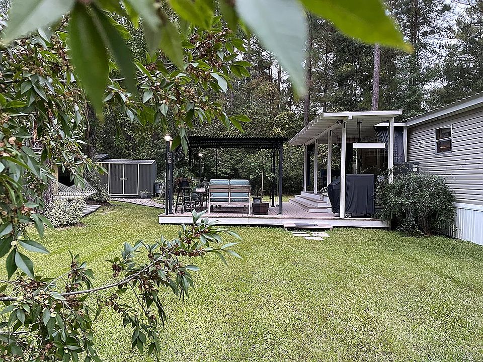 The backyard 