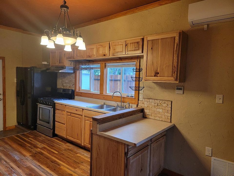 Kitchen area with new windows.