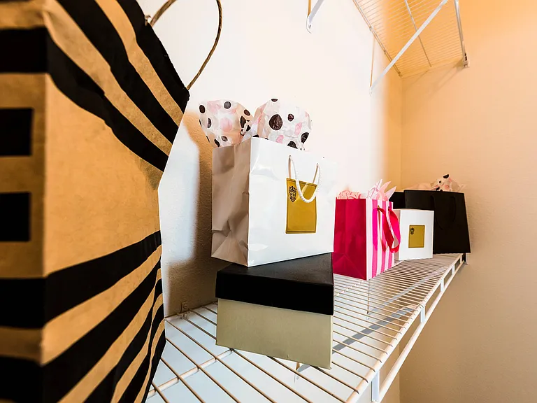 Walk-In Closet Shelves