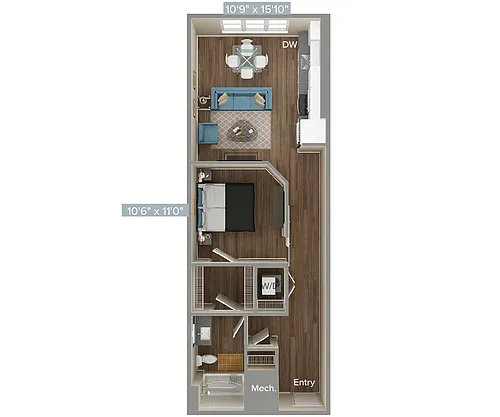 Floor plan A4-3