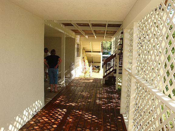 Bottom Porch Area