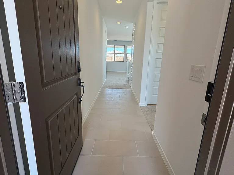 Inside Walk Way To Hall