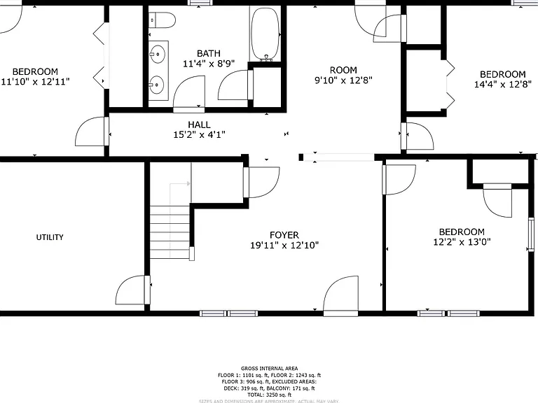 Third Floor floor plan