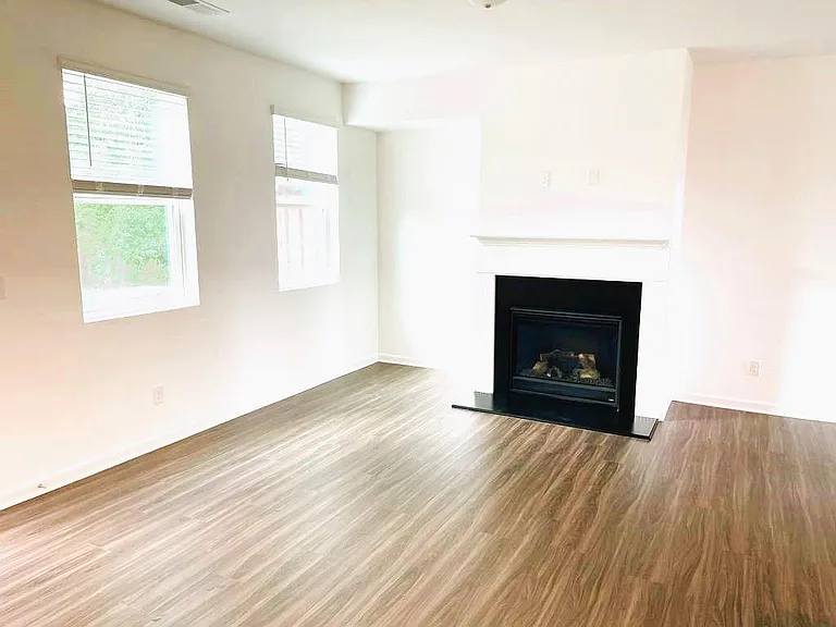 Living Room with Fireplace