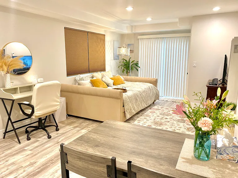 living room area or can be used as a second bedroom
