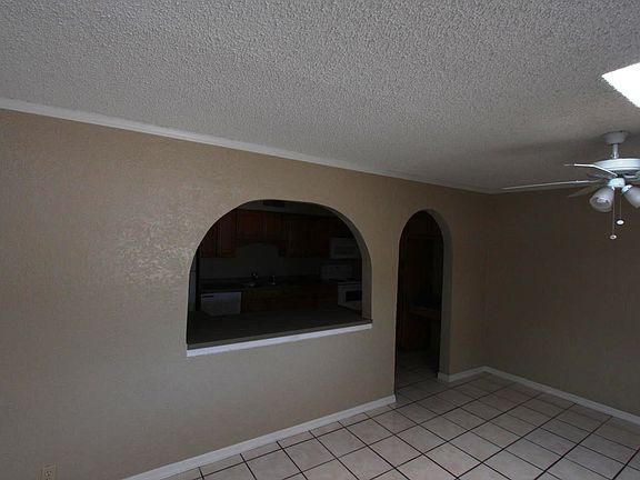 Family room into kitchen