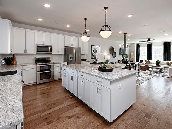 Kitchen Open to the Cafe and Gathering Room, Perfect for Entertaining