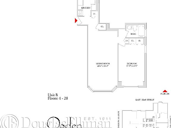 2nd image of 151 E 31st St APT 17B