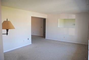 The large living room will hold all your furniture