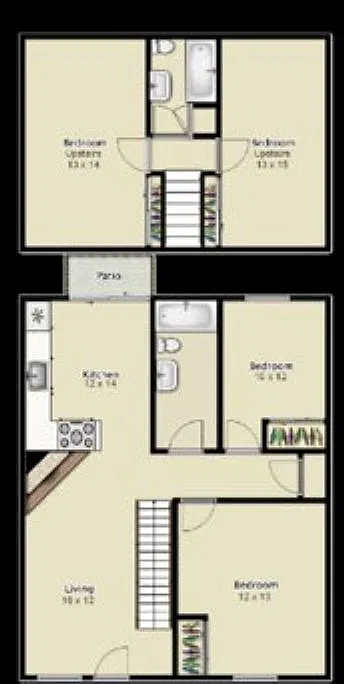 Floor plan Willowbrook 4 Bedroom