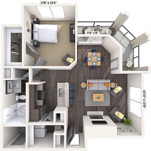 Floor plan 11B
