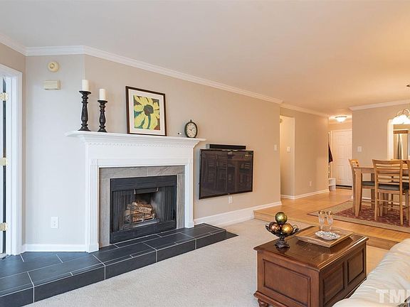 Hardwoods have been installed recently- no longer carpet