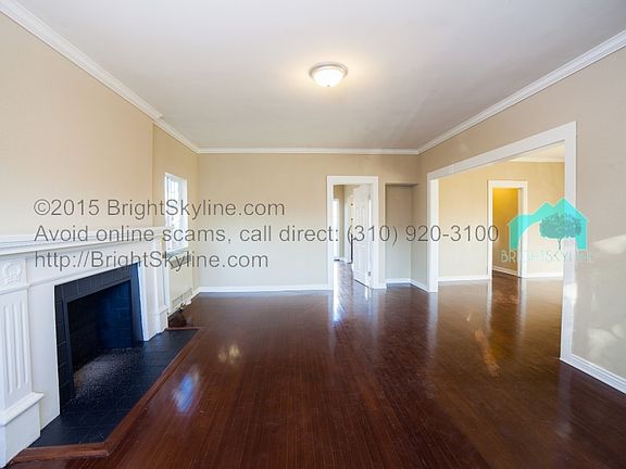 Open Living Area with Fireplace