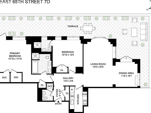 2nd image of 181 E 65th St APT 7D