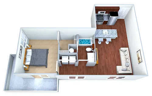 Floor plan Legacy 1-F
