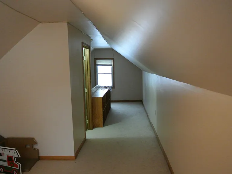 Upstairs bedroom facing South.