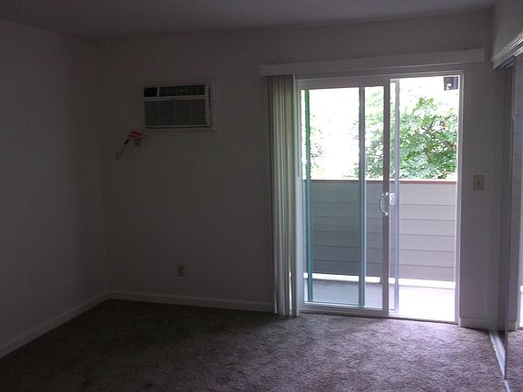 Master bedroom with balcony