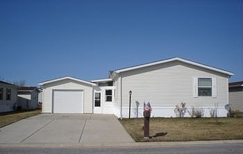 Front view of Mobile Home
