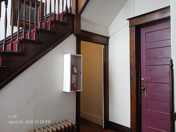 Front door to apt