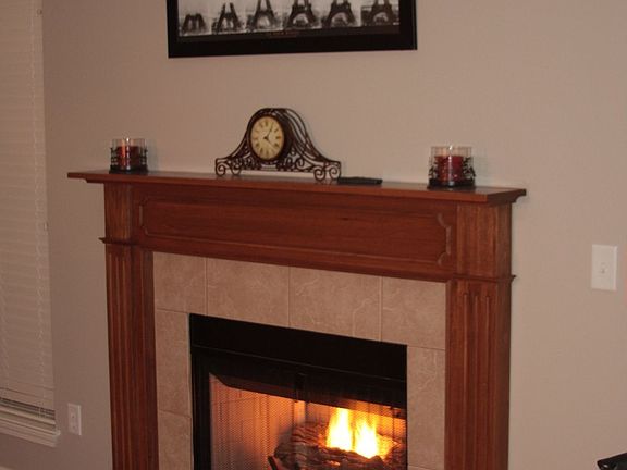gas log stove with remote control