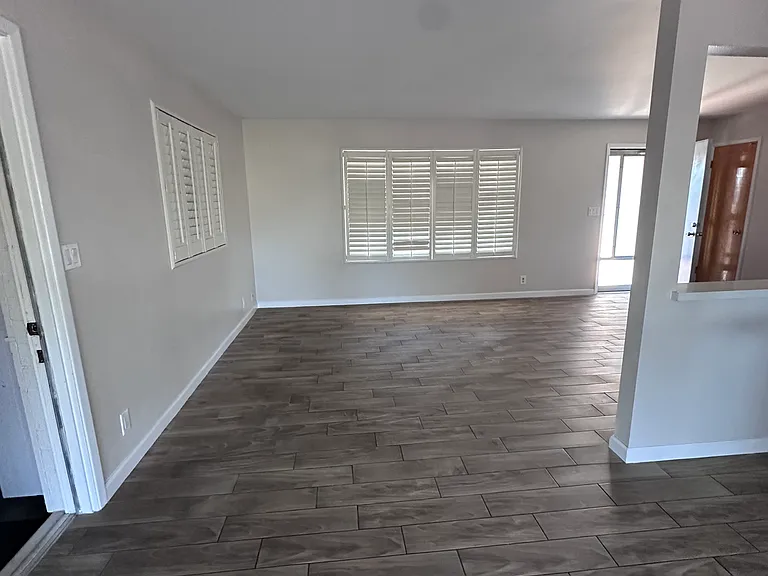From dining through to living/family room