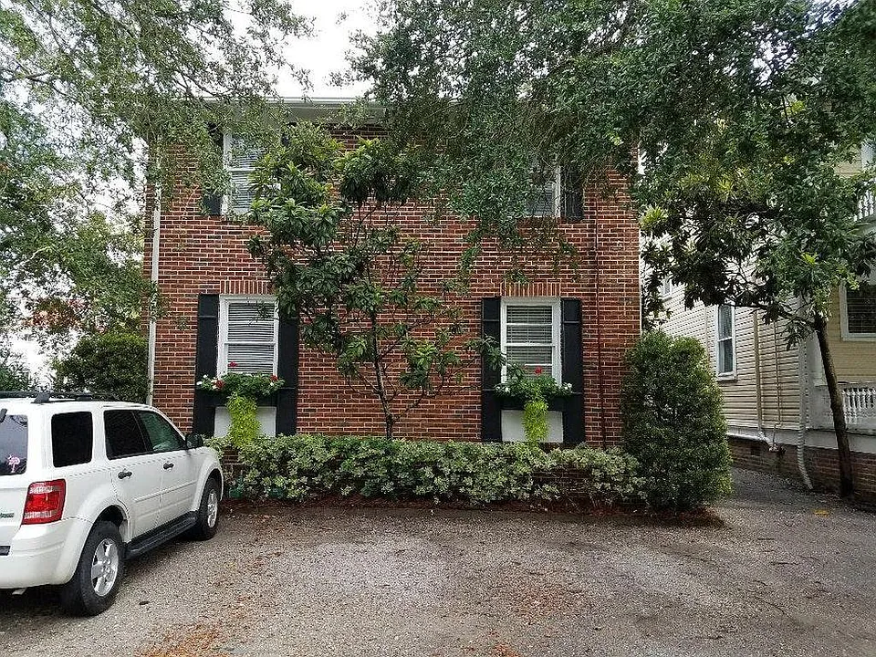 Nestled in an historic Charleston neighborhood, 121 Beaufain St is on high, original land as seen on the A.O. Halsey Map. This apartment comes with one off street parking spot.