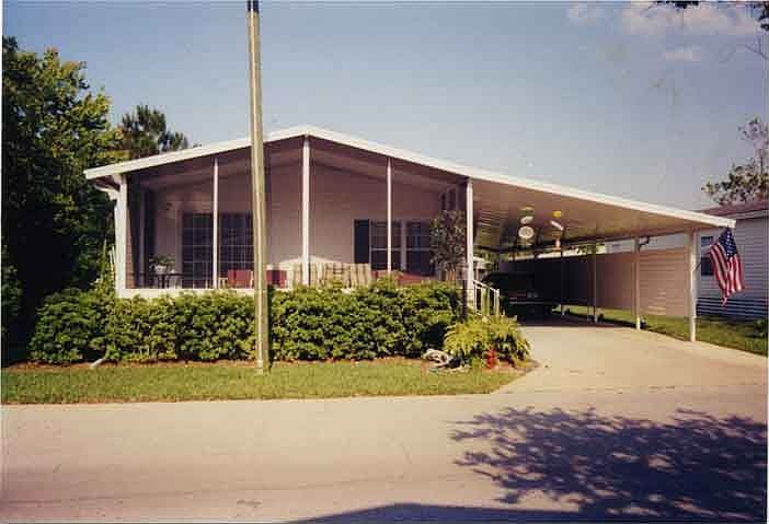 Front View - before screened windows installed