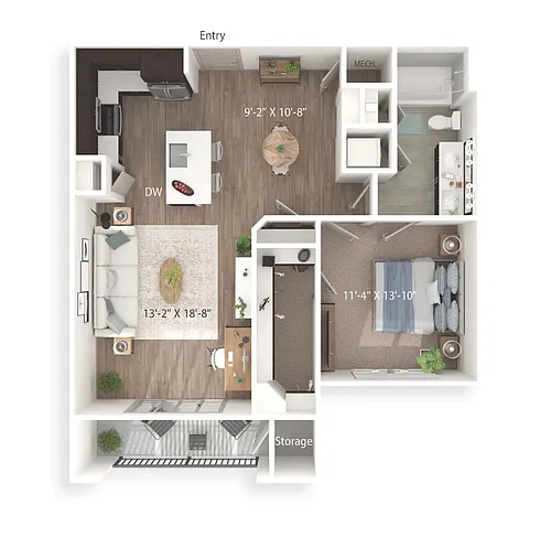 Floor plan A4a